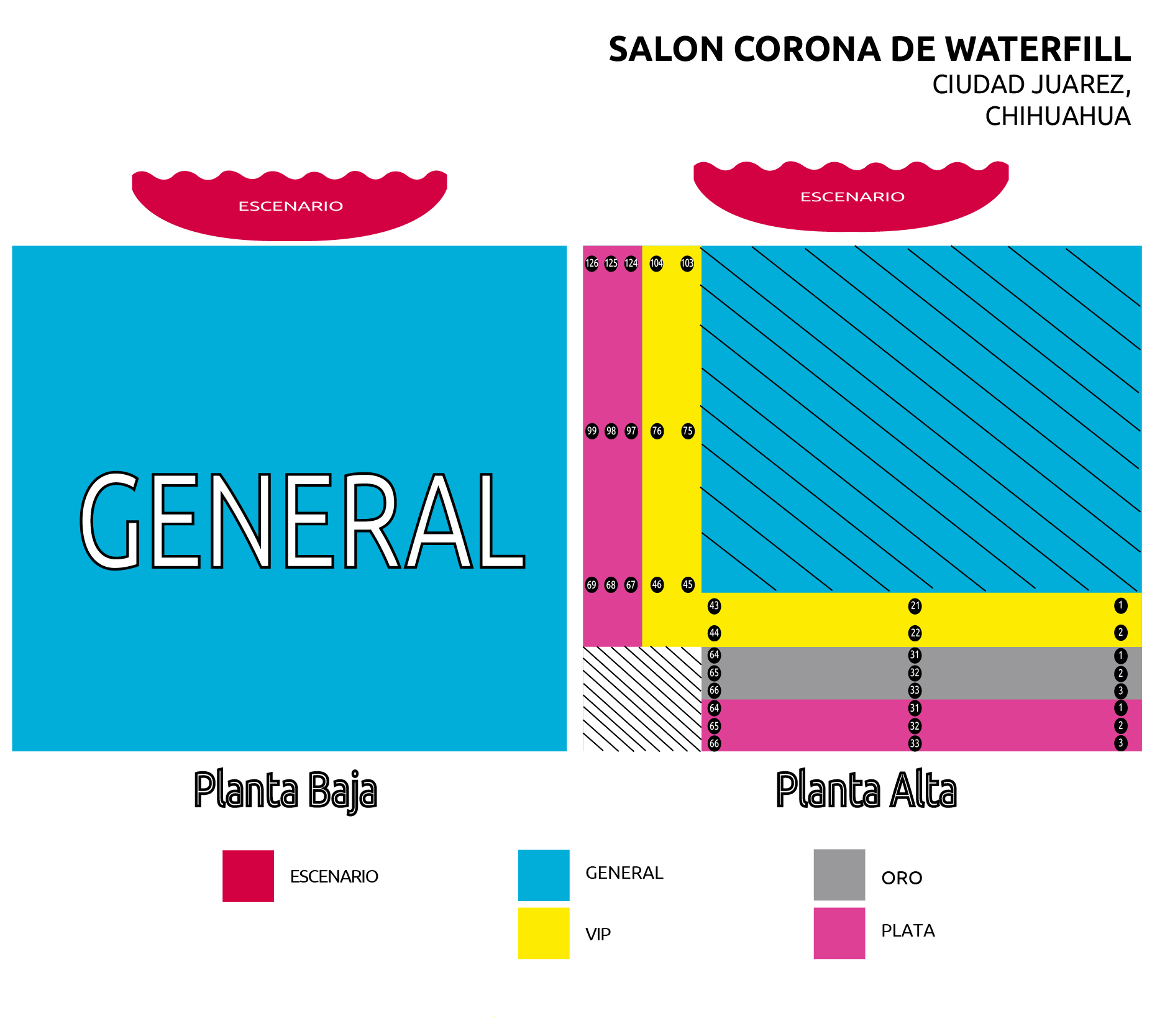 SALON CORONA DE WATERFILL